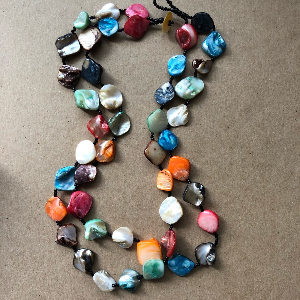 Unique vintage stone necklace 🗃️ - Picture 6 of 9